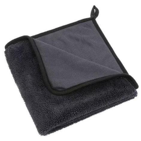 Microfiber twisted loop towel